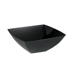 Sq81281 Pec 128 Oz Black Simply Squared Bowl - Case Of 12
