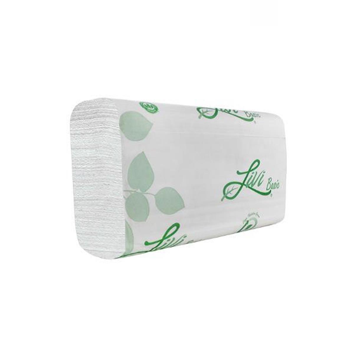 43513 Pe 9 X 9.5 In. White 1ply Livi Multi-fold Paper Towel - Case Of 4000