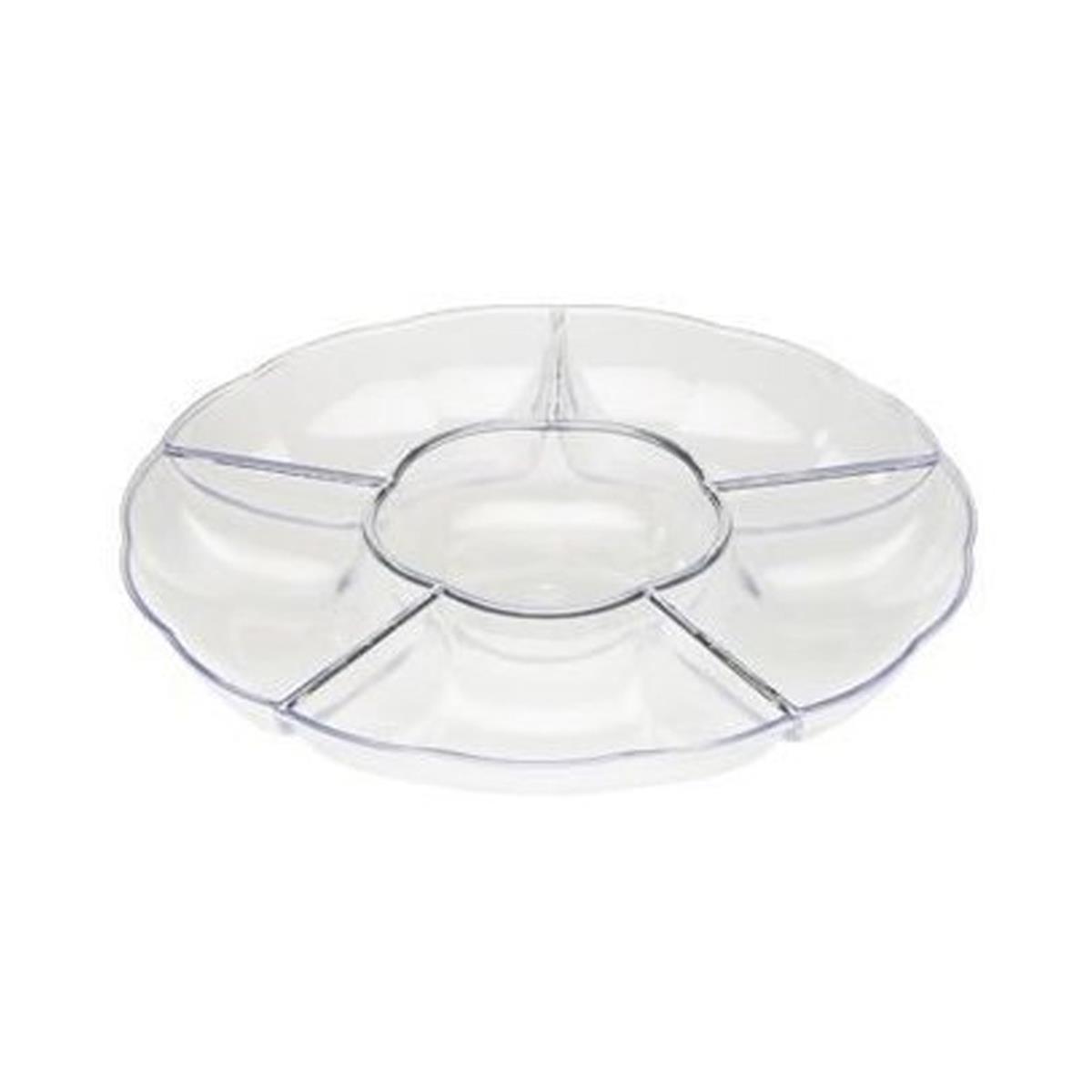 Mpi10126c Pe 12 In. Clear Sovereign Sectional Tray - Case Of 12