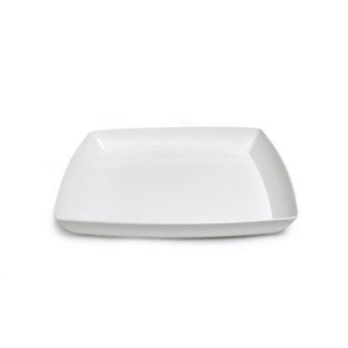 Sq12120 Pe 12 In. White Simply Squared Tray - Case Of 12
