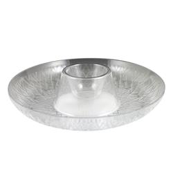 Mpi31706 Pe Clear Crystalware Sombrero Chip & Dip Tray - Case Of 12