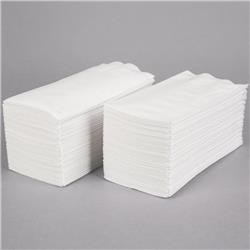 73004492 0.125 Fold Valu Dinner Napkin White Embossed - Case Of 3000
