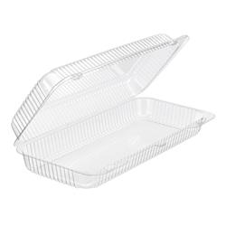 Slp95 R3j 13.25 X 6.625 X 2.5 In. Cake & Pastry Hinged Pete Contanier, Clear - Case Of 200