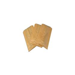 409400 7.5 X 3.5 X 10.25 In. Sanitary Napkin Bag Dry Waxed Kraft - Case Of 500