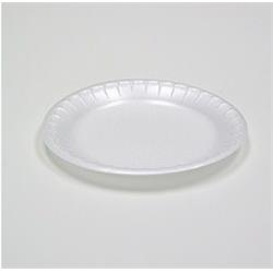 0th100090000 9 In. Satinware Foam White Plate, Case Of 500