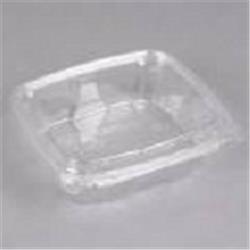 Ch24ded Cpc 24 Oz Clearpac Safeseal Combo Hinged Pet Dome Lid - Clear, Case Of 200