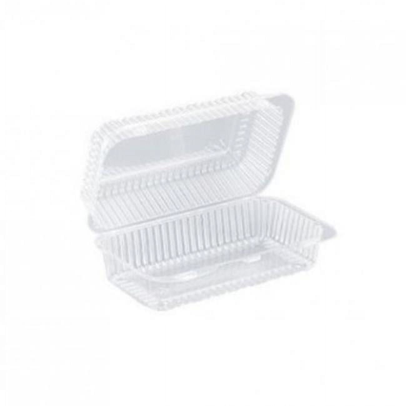 Slp35 Cpc 56 Oz Hinged Container Pet - Clear, Case Of 500