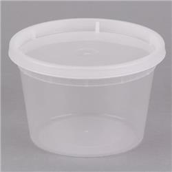 10930 Cpc Polypropylene Soup Container & Lid For Combo Pack- White, Case Of 240