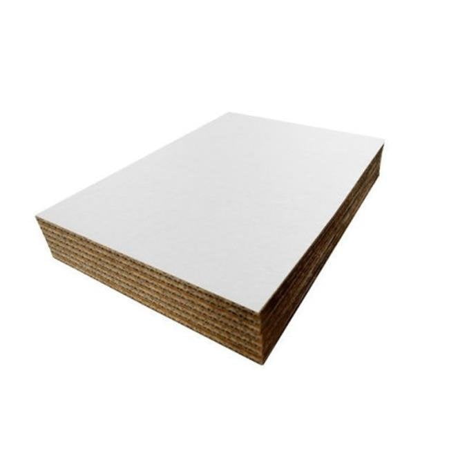 18x14pad Cpc 18 X 14 In. White Top Corrugated Cardboard Pad - Case Of 50