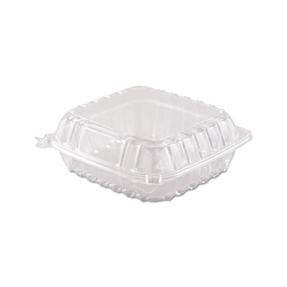 C90pst1 Cpc 8 X 8 X 3 In. Hinged Clear Ops Plastic Container, Case Of 250
