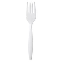 Prime Source 75003541 Cpc White Plastic Fork Spoon - Case Of 1000