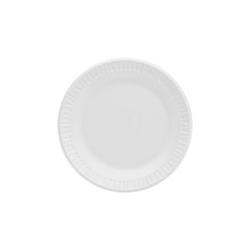 6pwcr Cpc 6 In. Plate Foam Unlaminated Plastic Dinnerware, White - Case Of 1000