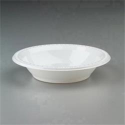 81232 White Bowl Plastic, Case Of 500 - 32 Oz.