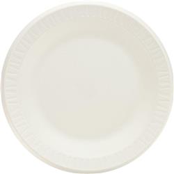7pwcr 7 In. Concorde Non-laminated Foam Dinnerware Plate, White - Case Of 1000