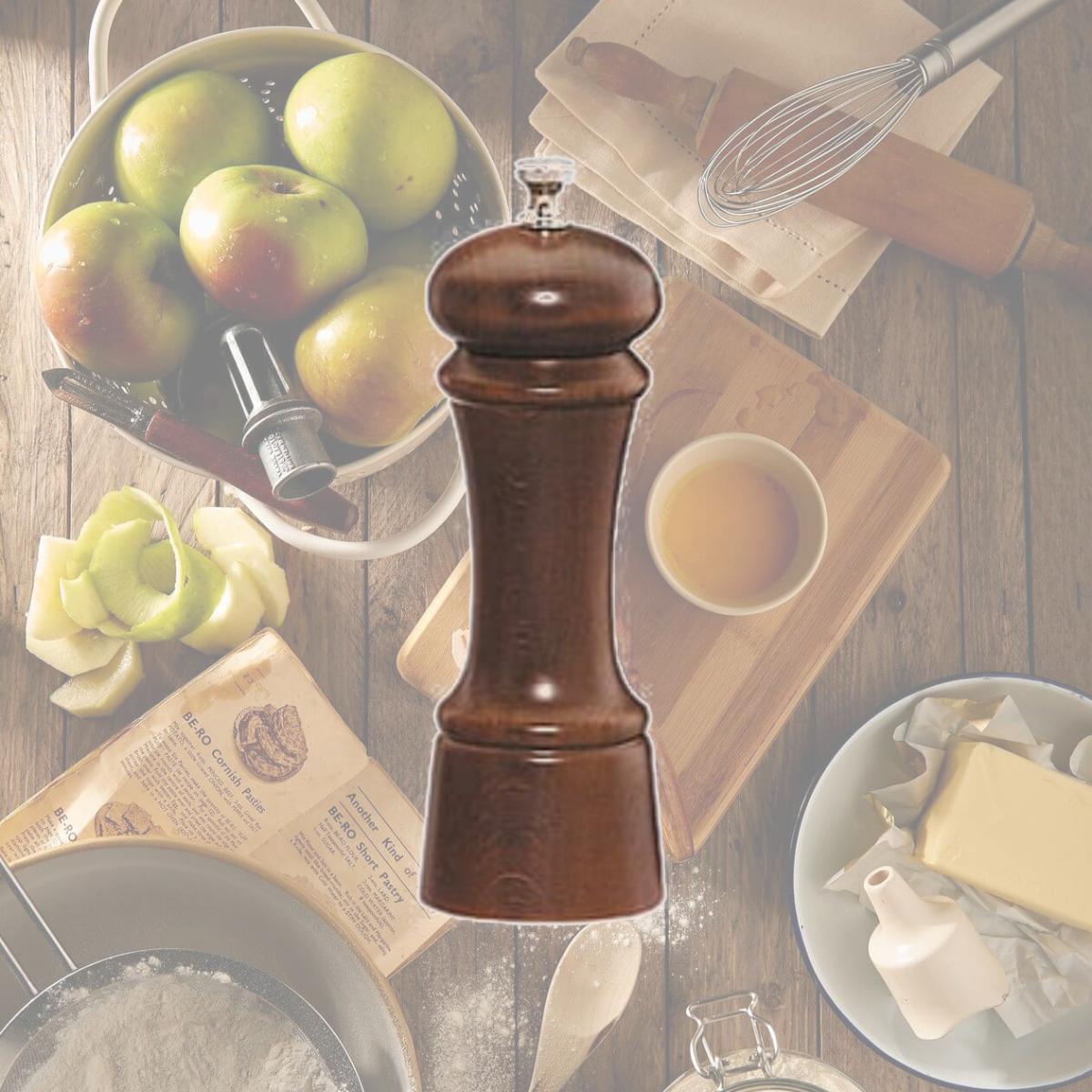 Picture of Chef Specialties 06152 6 Inch - 15cm EleganceWalnut Salt Mill