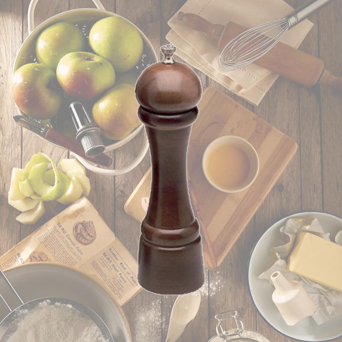 Picture of Chef Specialties 08150 8 Inch - 20cm WindsorWalnut Pepper Mill