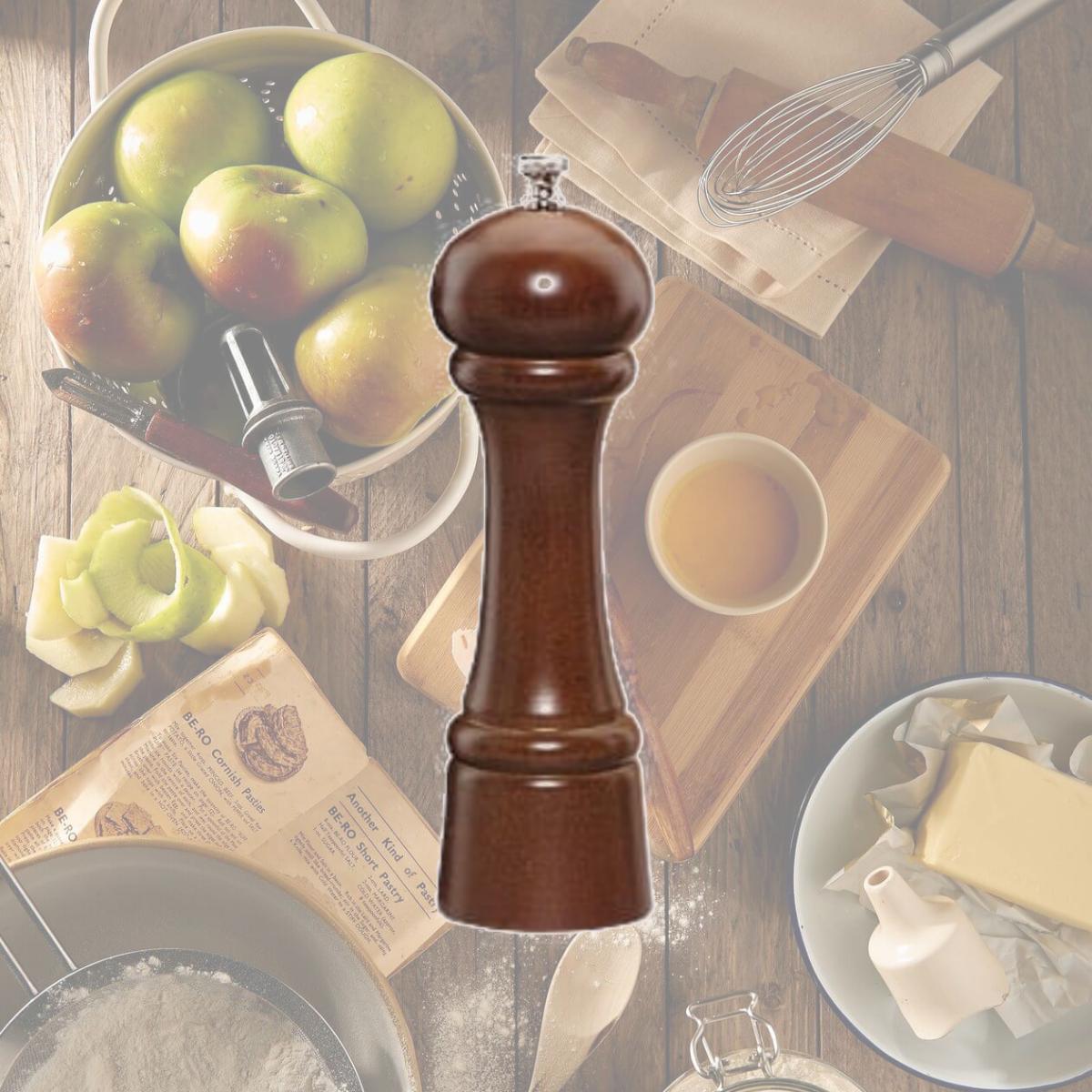 Picture of Chef Specialties 08152 8 Inch - 20cm WindsorWalnut Salt Mill