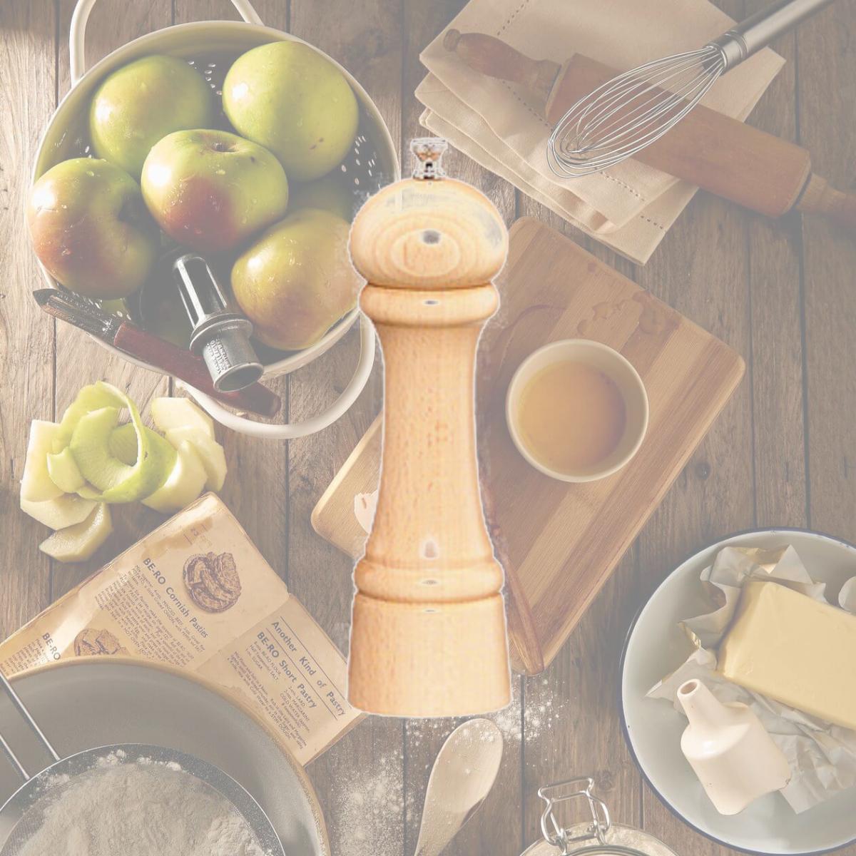 Picture of Chef Specialties 08250 8 Inch - 20cm WindsorNatural Pepper Mill