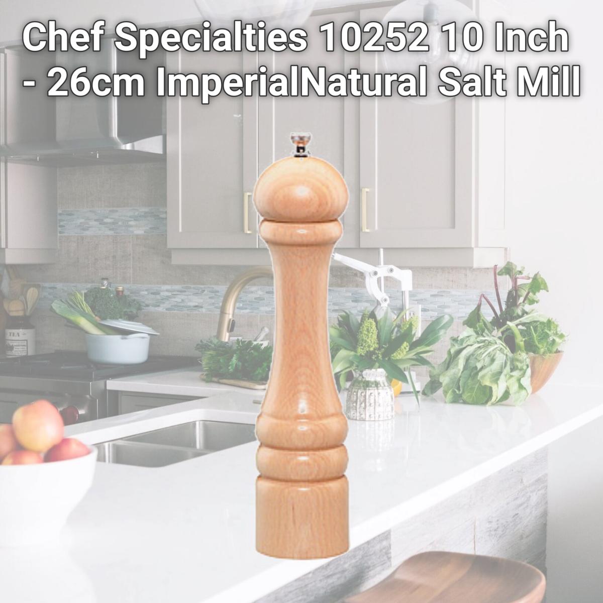 Picture of Chef Specialties 10252 10 Inch - 26cm ImperialNatural Salt Mill