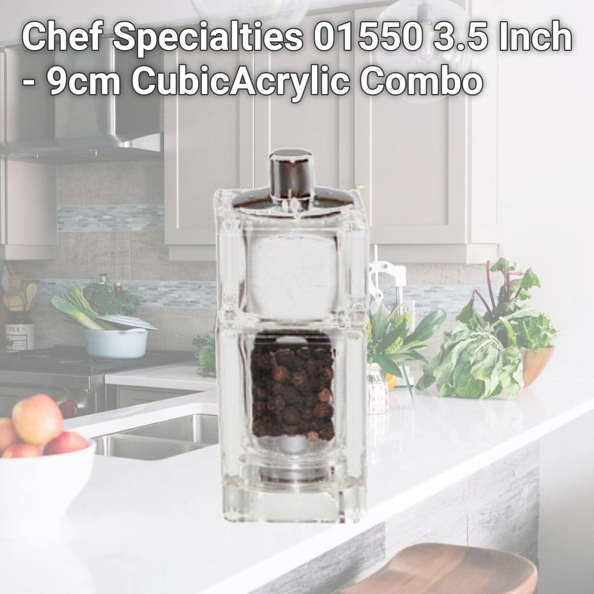 Picture of Chef Specialties 01550 3.5 Inch - 9cm CubicAcrylic Combo