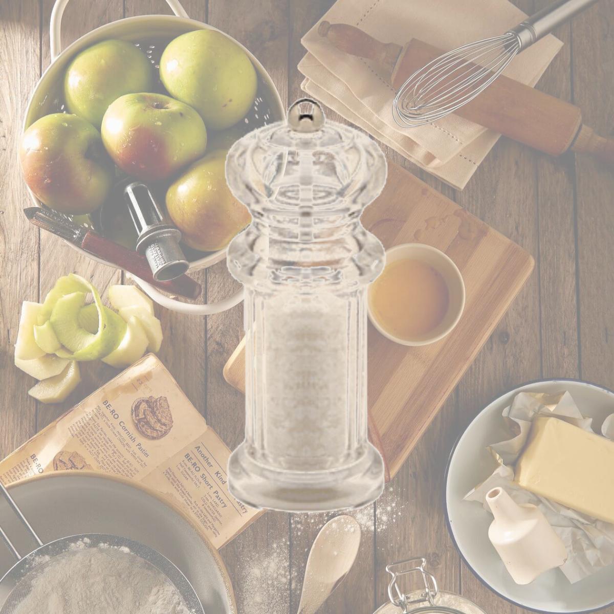 Picture of Chef Specialties 01752 5.5 Inch - 14cm CitationAcrylic Salt Mill
