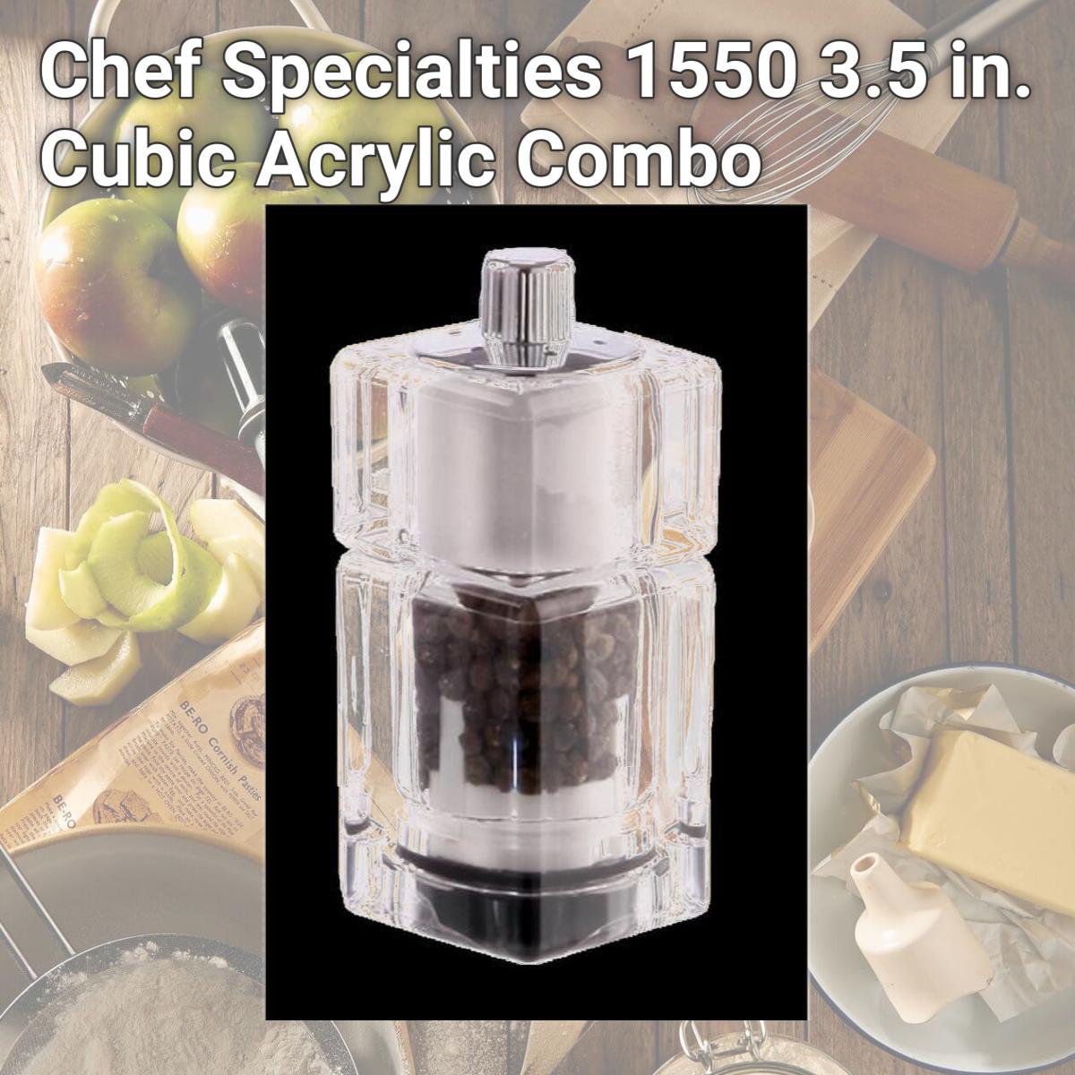 Picture of Chef Specialties 1550 3.5 in. Cubic Acrylic Combo