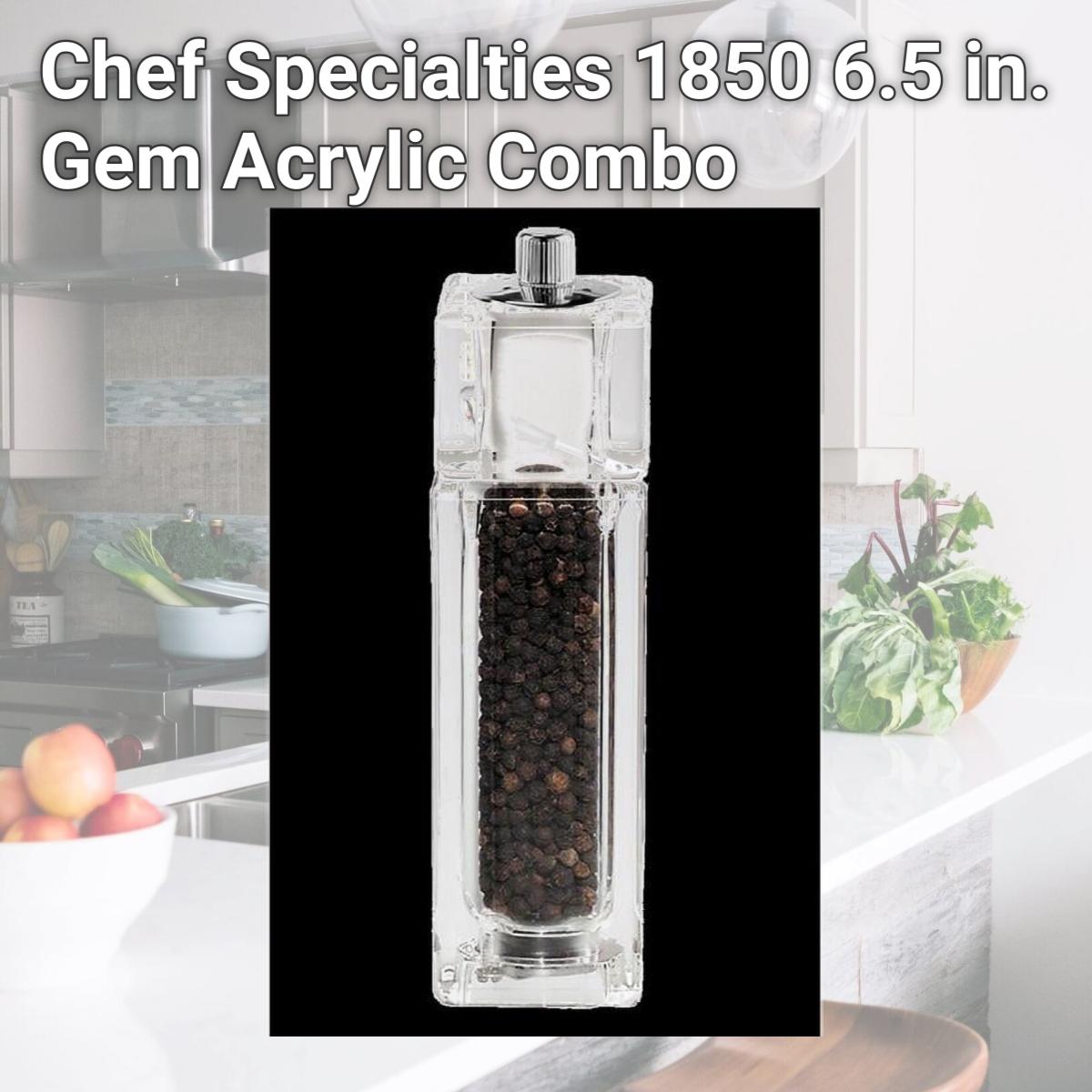 Picture of Chef Specialties 1850 6.5 in. Gem Acrylic Combo