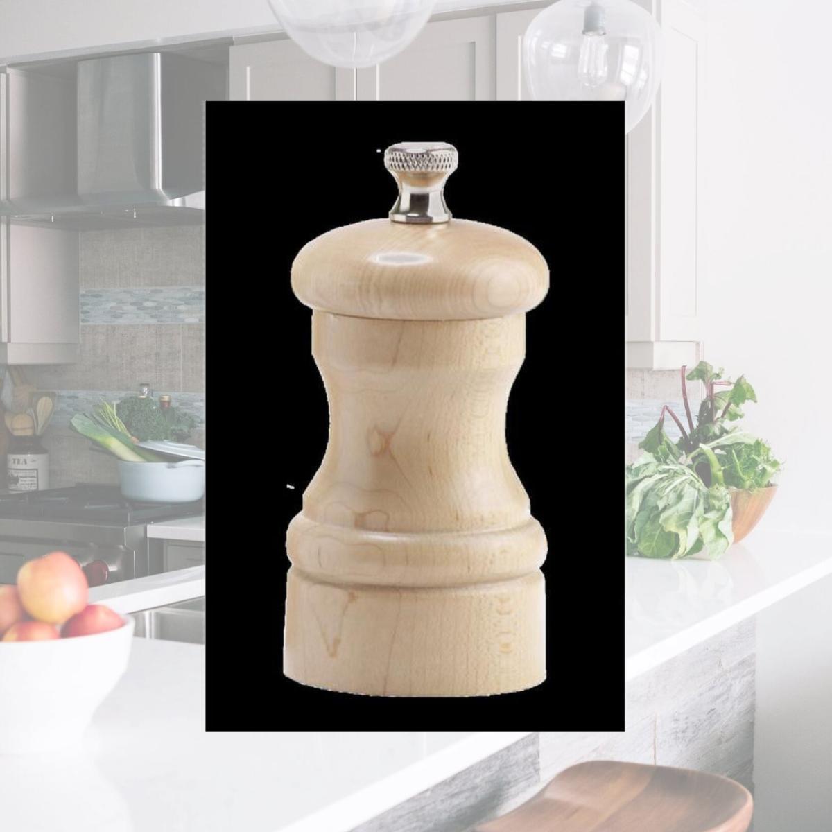 Picture of Chef Specialties 4350 4 in. Capstan Pepper Mill, Natural