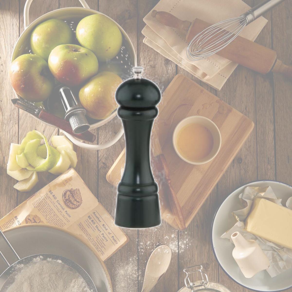Picture of Chef Specialties 08350 8 inch Windsor - Ebony Pepper Mill