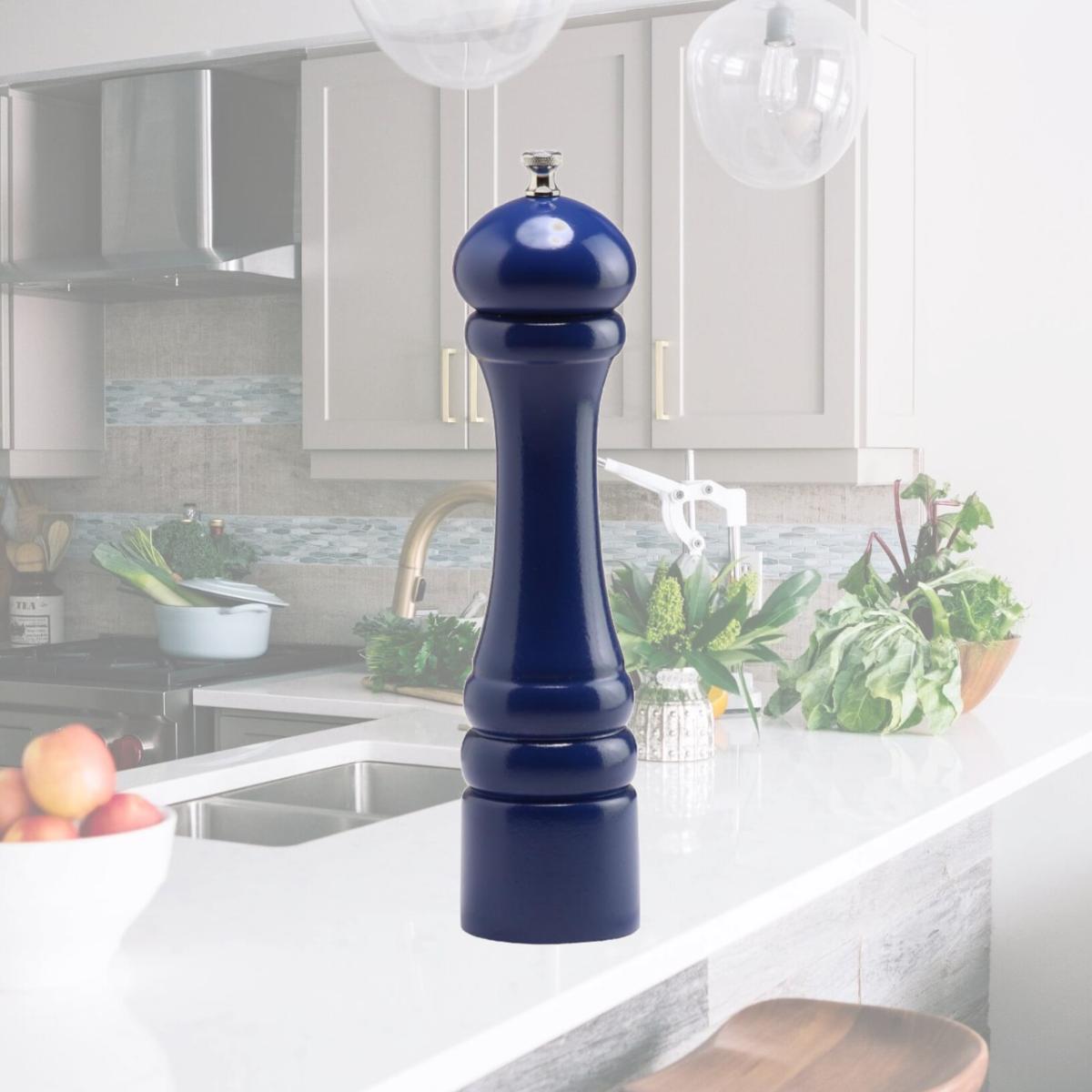 Picture of Chef Specialties - 10751 - 10 Inch - Cobalt Blue Pepper Mill