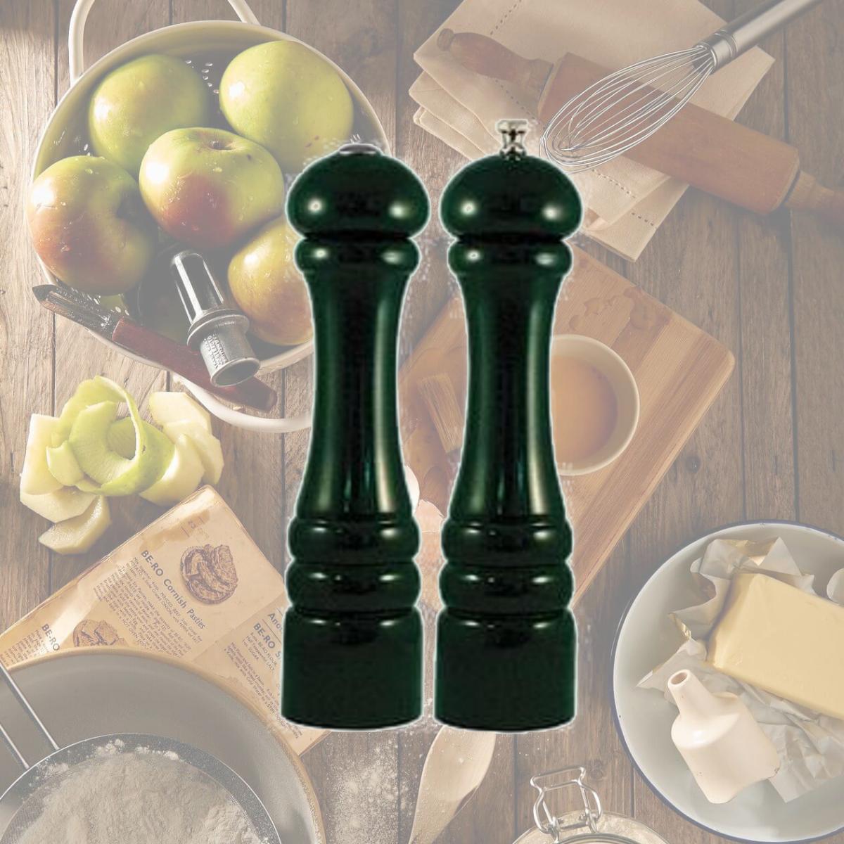 Picture of Chef Specialties - 10800 - Autumn Hues - 10 Inch - Pepper Mill And Salt Shaker Set - Forest Green