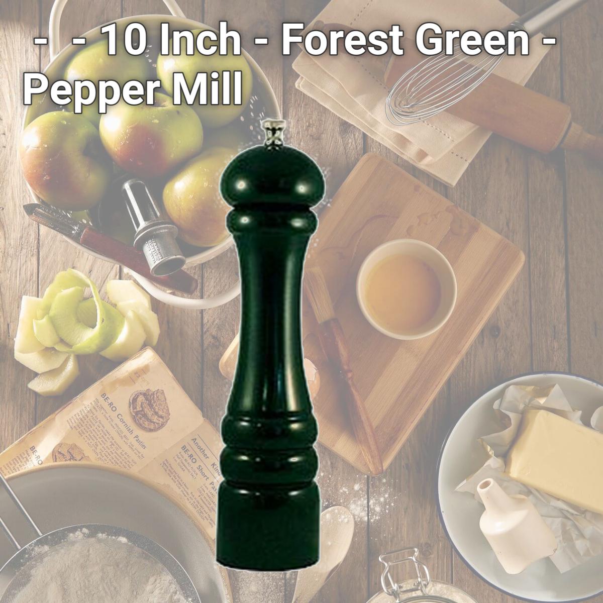 Picture of Chef Specialties - 10851 - 10 Inch - Forest Green - Pepper Mill
