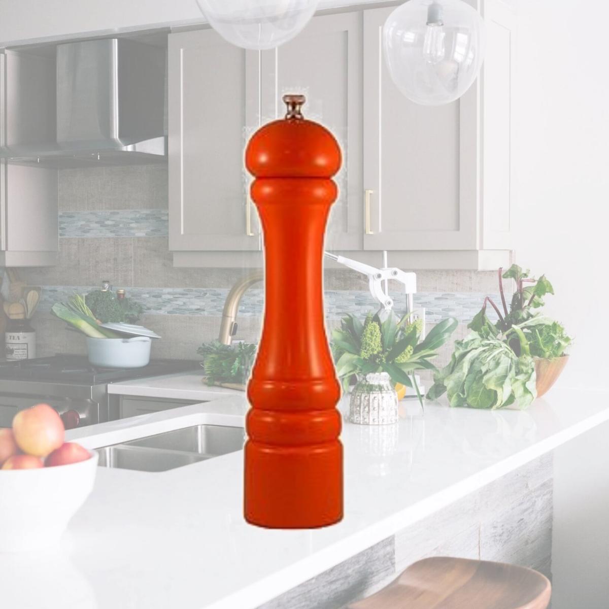 Picture of Chef Specialties - 10952 - Salt Mill - 10 Inch - Butternut Orange