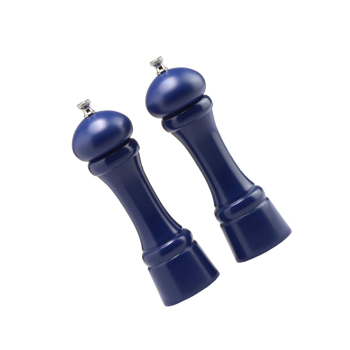Picture of Chef Specialties 08702 8 in. Cobalt Blue Pepper Mill and Salt Mill Set