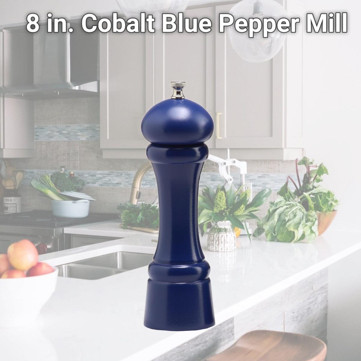 Picture of Chef Specialties 08751 8 in. Cobalt Blue Pepper Mill