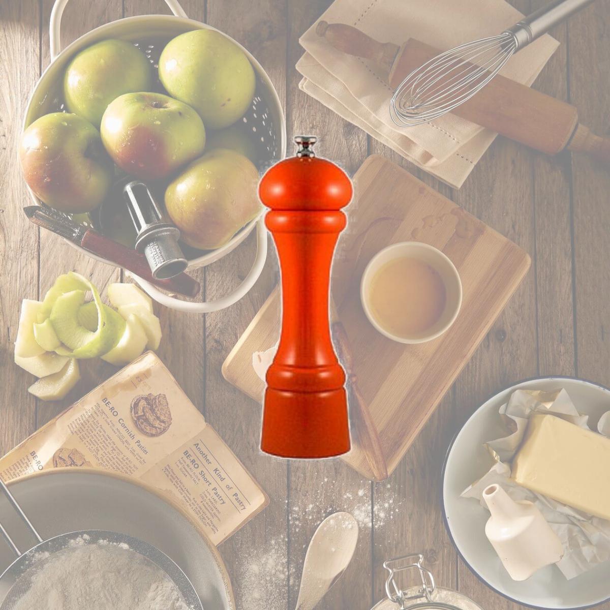 Picture of Chef Specialties 08951 8 in. Butternut Orange Pepper Mill