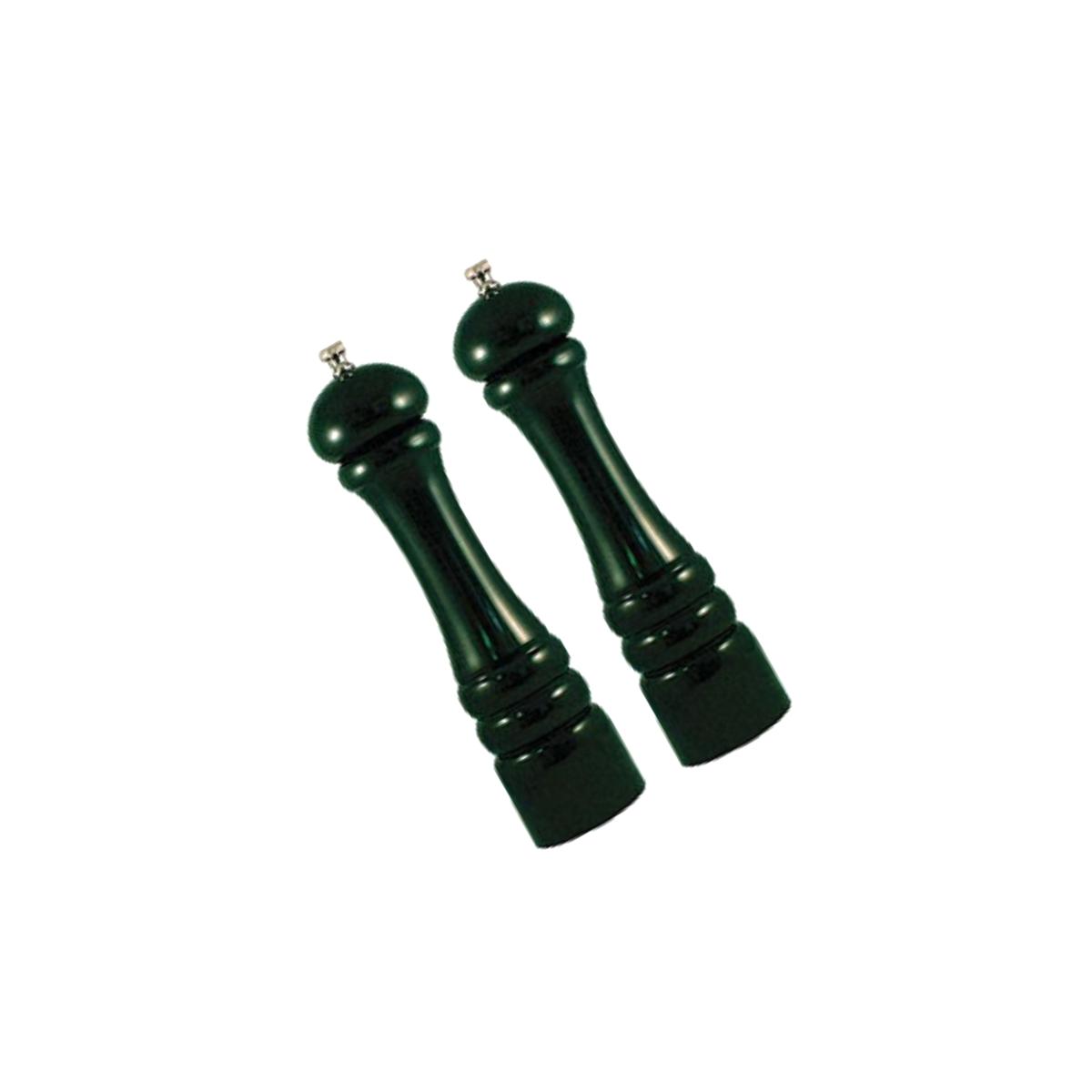 Picture of Chef Specialties 10802 10 in. Forest Green Mill and Salt Mill Set