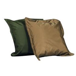 Cf620-011 Indoor & Outdoor Pillows, Forest Green & Tan - Set Of 2