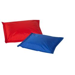 Cf620-012 Indoor & Outdoor Pillows, Red & Blue - Set Of 2