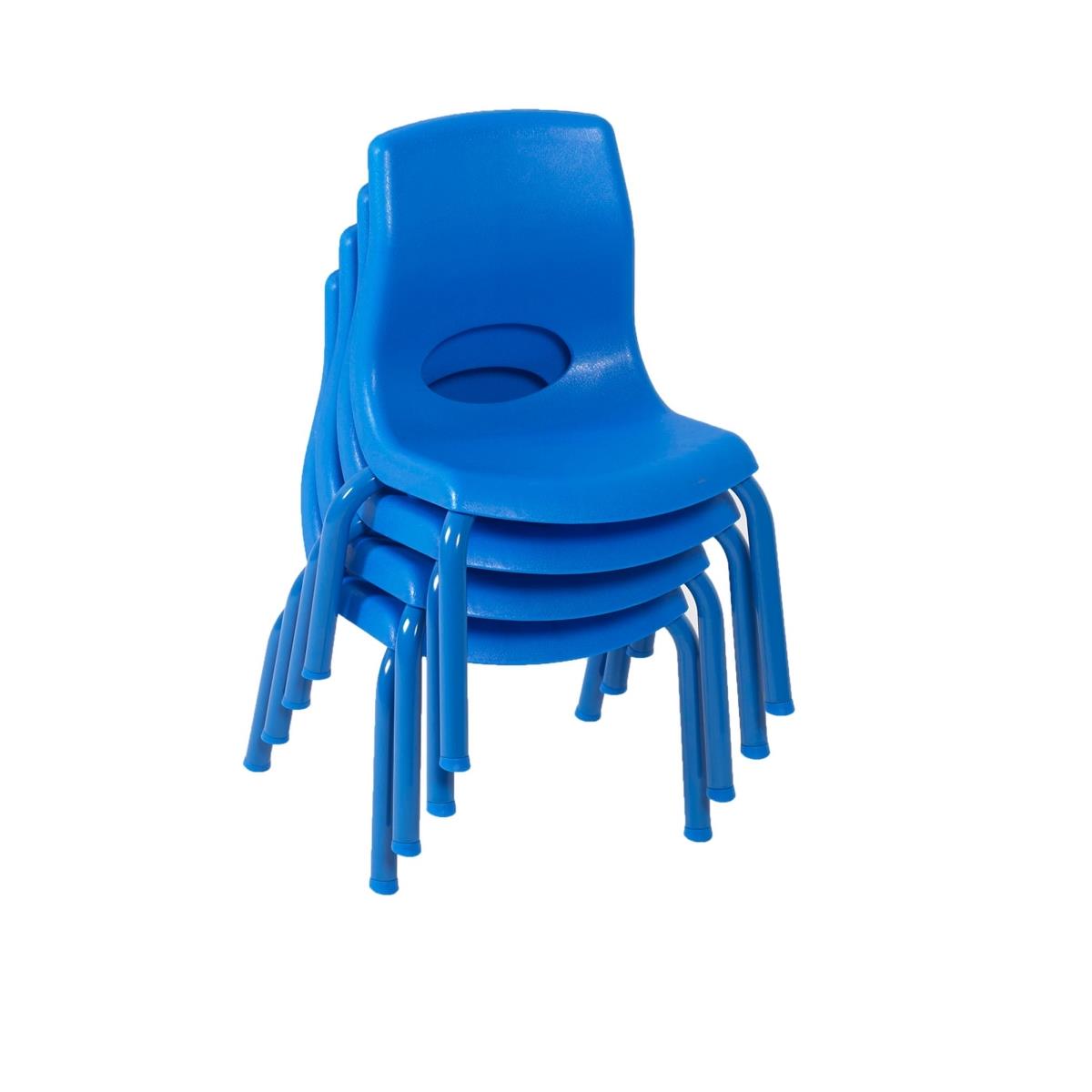 Ab8008pb4 8 In. Myposture Chair, Blue - Pack Of 4