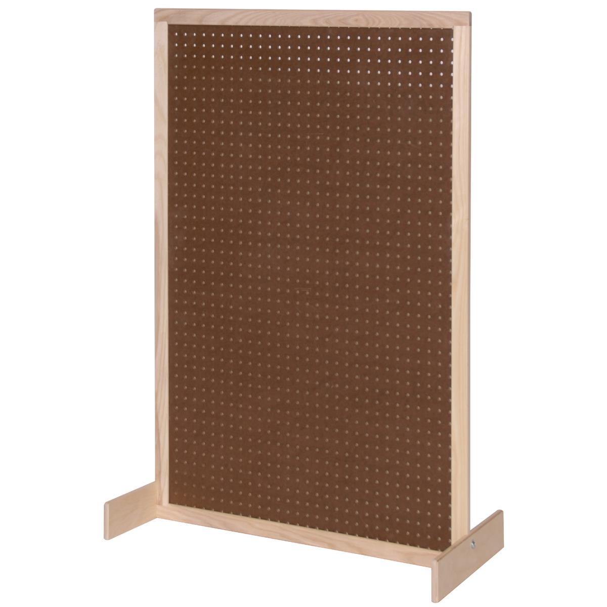 Angeles Ang1123 Pegboard Room Divider - Natural Wood, Maple - 32 X 15 X 48 In.