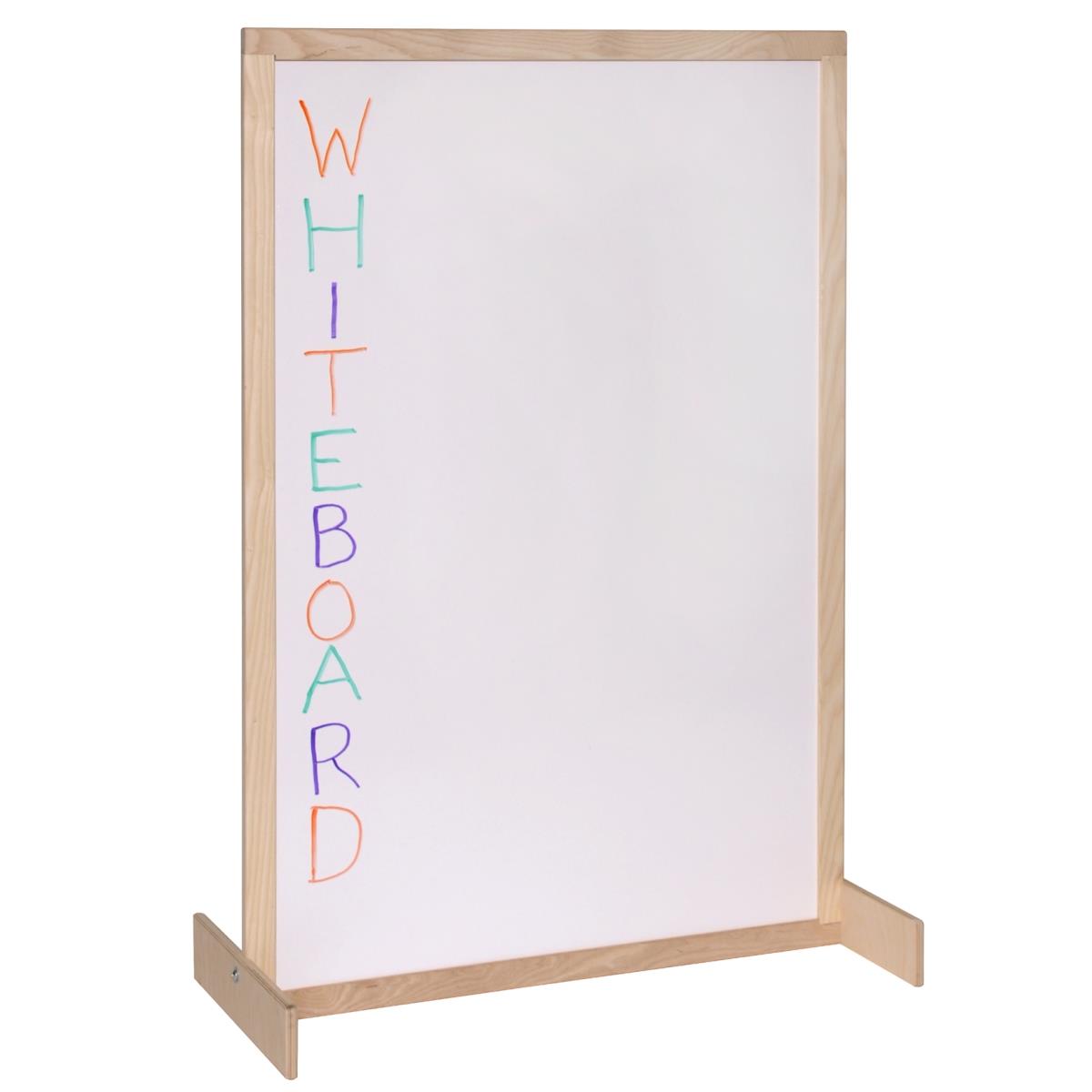 Angeles Ang1124 Whiteboard Room Maple Divider - Natural Wood - 32 X 15 X 48 In.
