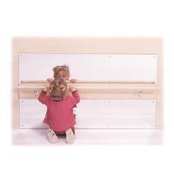 Angeles Ang1153 Infant Brich Wall Mirror - Uv Finish - 31 X 6 X 48 In.