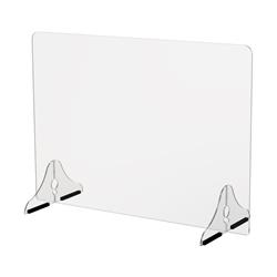 Angeles Ang4010 22 In. Single Panel Sneeze Guard - Pack Of 10