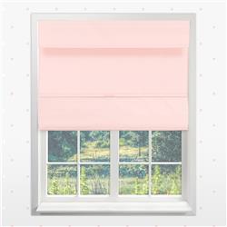 64 X 48 In. Kids Cordless Magnetic Roman Shade - Rose Pink