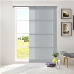 Adjustable Sliding Panels Cut To Length Vertical Blinds Urban Grey (light Filtering) - Up To 80 In W X 96 In H