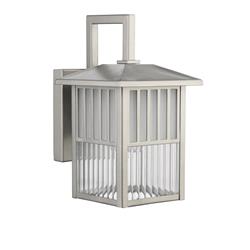 Ch22025pn11-od1 11 In. Lighting Frisco Transitional 1 Light Painted Nickel Outdoor Wall Sconce - Painted Nickel