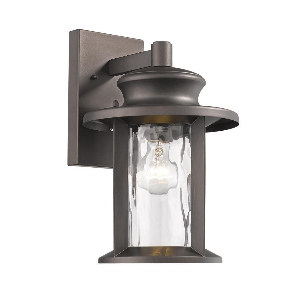 Ch2s074rb14-od1 Owen Transitional 1 Light Rubbed Bronze Outdoor Wall Sconce - 14 In.