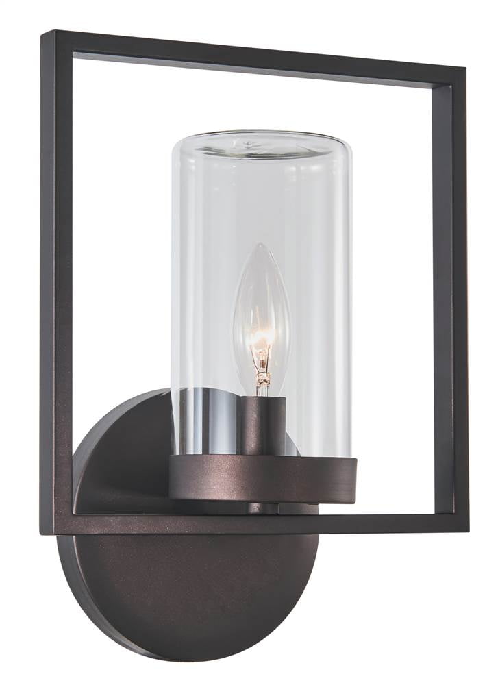 Ch2s076rb13-od1 Daniel Transitional 1 Light Rubbed Bronze Outdoor & Indoor Wall Sconce - 13 In.