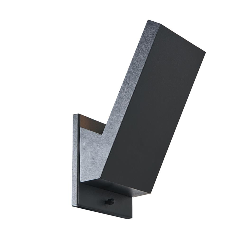 Ch2s085bk09-odl Wyatt Transitional Led Textured Black Outdoor & Indoor Wall Sconce - 9 In.